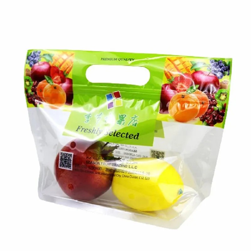 Saci groși de fructe și legume