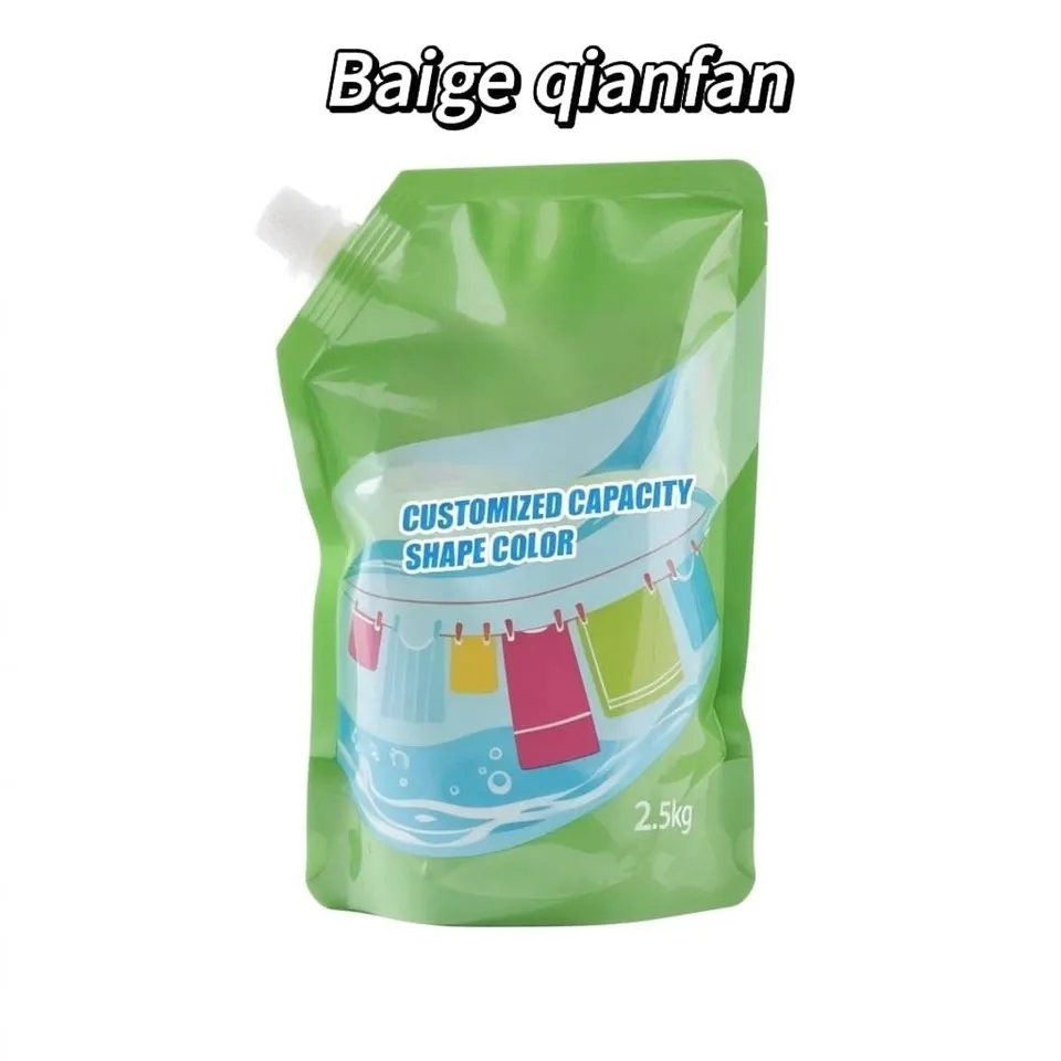 Pungi de ambalare pentru produse de curățare