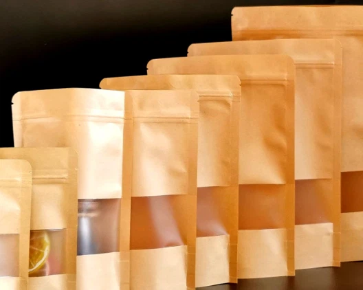 Pungi din Hârtie Kraft Laminată Preț Reducere