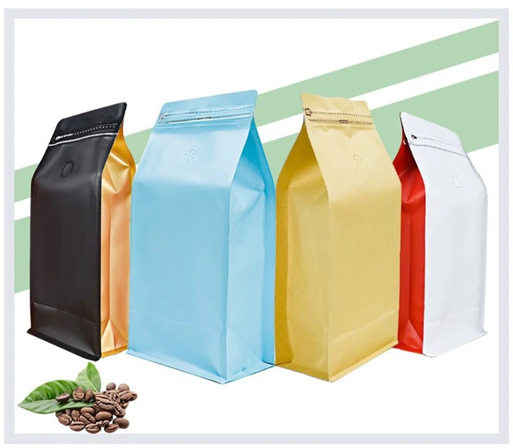 Pungi din Hârtie Kraft Laminată Cu Fermoar