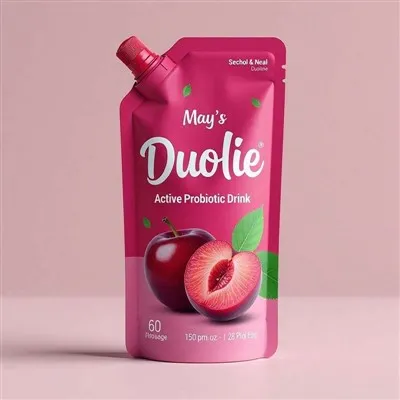 Husă cu gura de scurgere din fabrică, personalizat, din plastic, reutilizabil, cu lichid în picioare, cu gura de scurgere, pungă de sos.