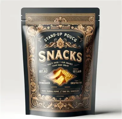 Pungă resigilabilă Ambalare pentru alimente Bomboane Biscuiți Nucă Pungă din folie de aluminiu Ambalaj din plastic Pungă termoetanșată cu fermoar